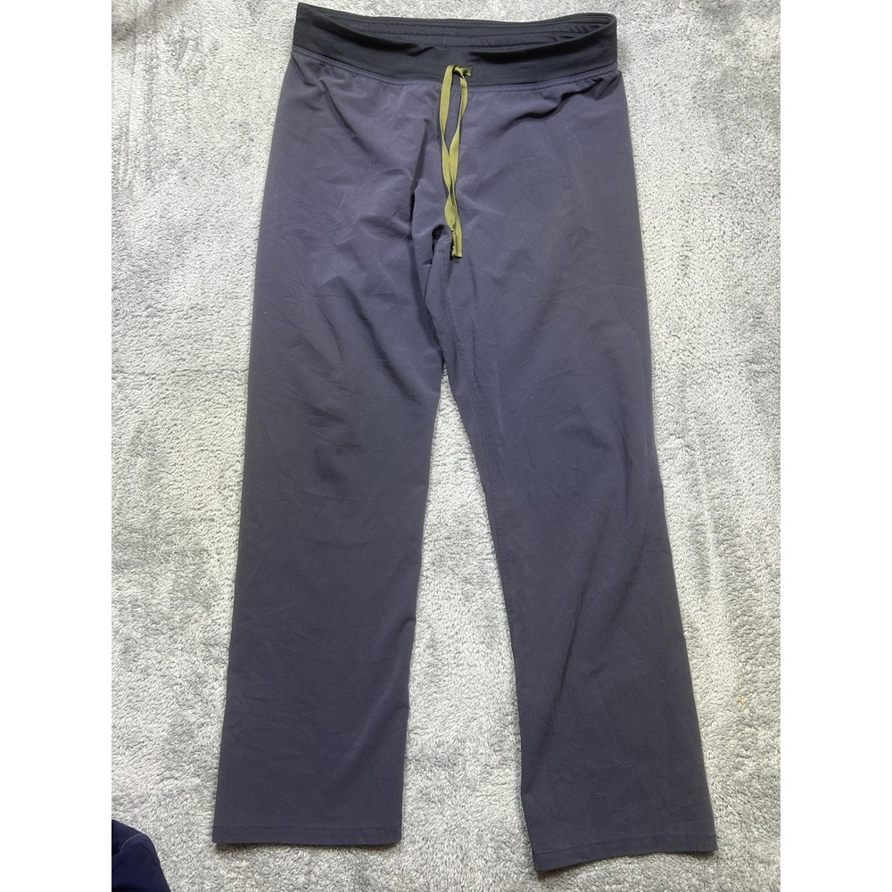 Figs Livingston Basic Scrub Pants Womens L Purple Medical Uniform Technical Col.